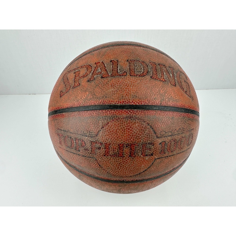 Spalding Top-Flite 1000 ZK Composite Indoor Basketball Orange Mens Size 7 - 29.5
